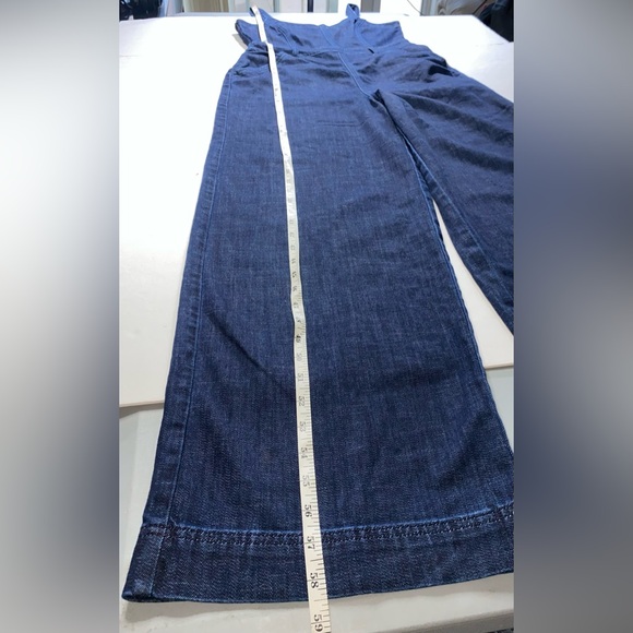 Vintage 80s American Eagle Jumpsuit Romper Jeans - Picture 6 of 7